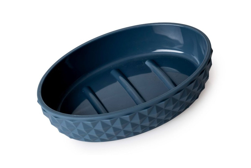 Figaro Soap Dish Slate Blue