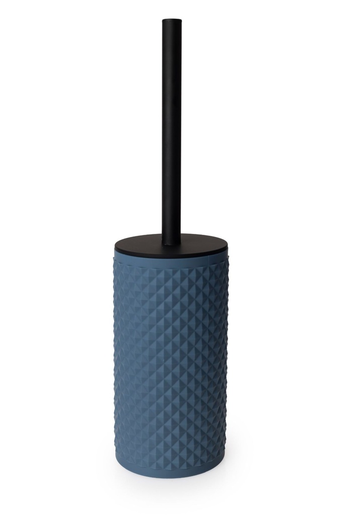 Figaro Toilet Brush & Holder Slate Blue