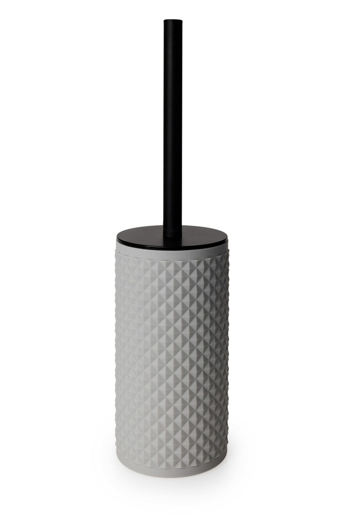 Figaro Toilet Brush & Holder Grey