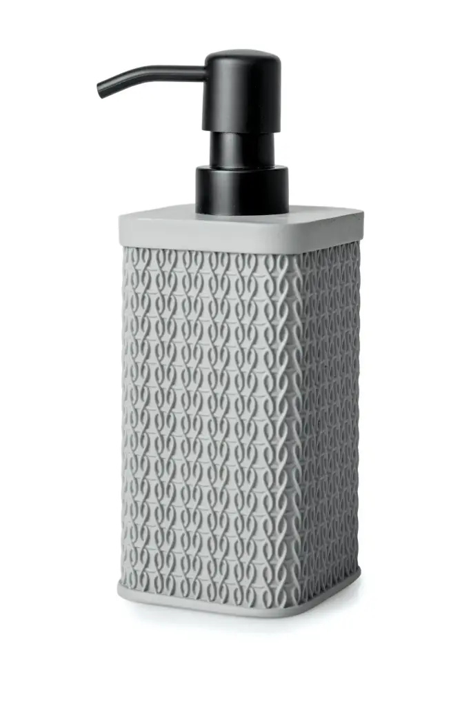 Lace Soap Dispenser Grey