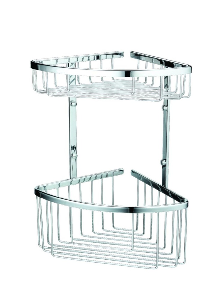 Suffolk Double Corner Caddy Steel Steel*