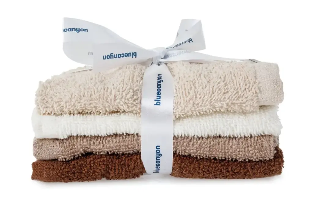 4 Pack Face Cloth Earth
