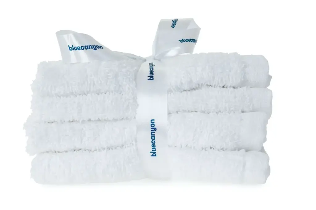 4 Pack Face Cloth White