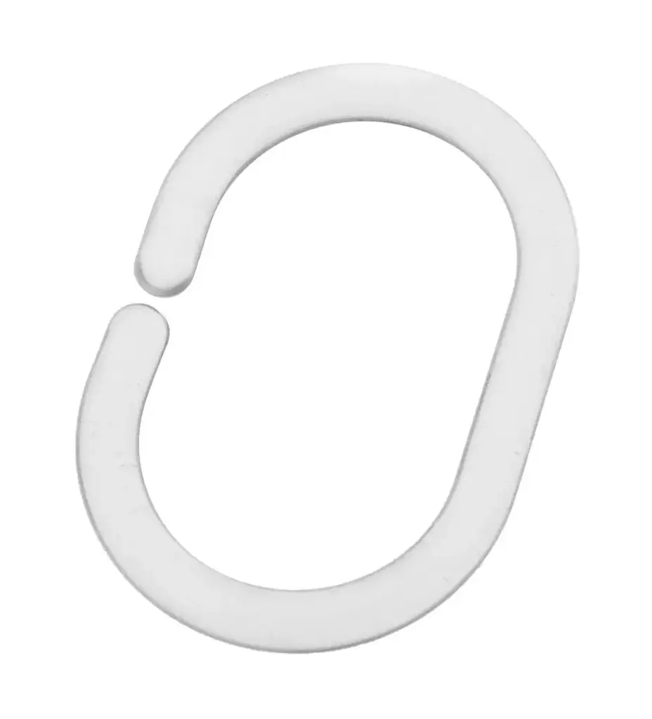 Shower Curtain Ring Clear