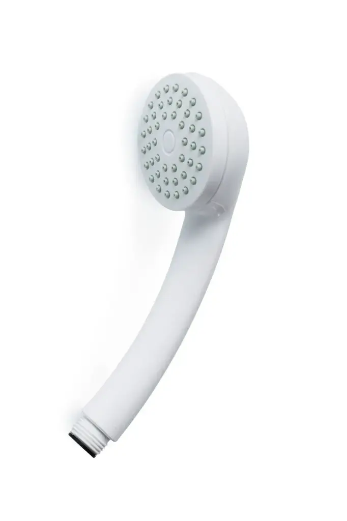 Alpha Single Mode Shower Head - White
