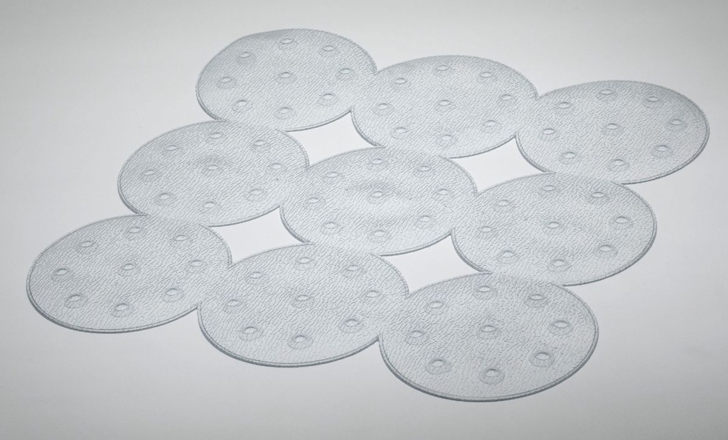 Dotty Shower Mat Clear 53x53cm**