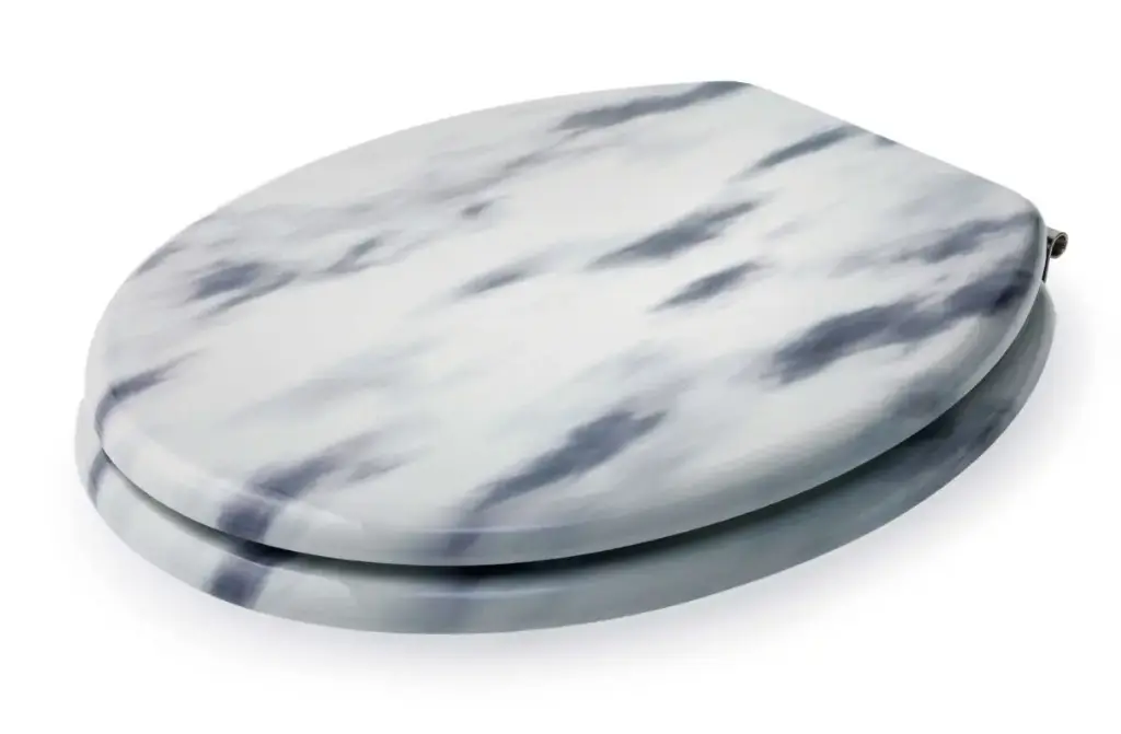 Madison Toilet Seat Marble Effect**