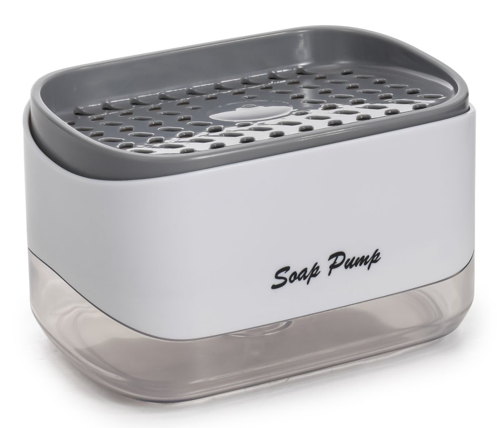 Marini Soap Pump – Wh/Gy**