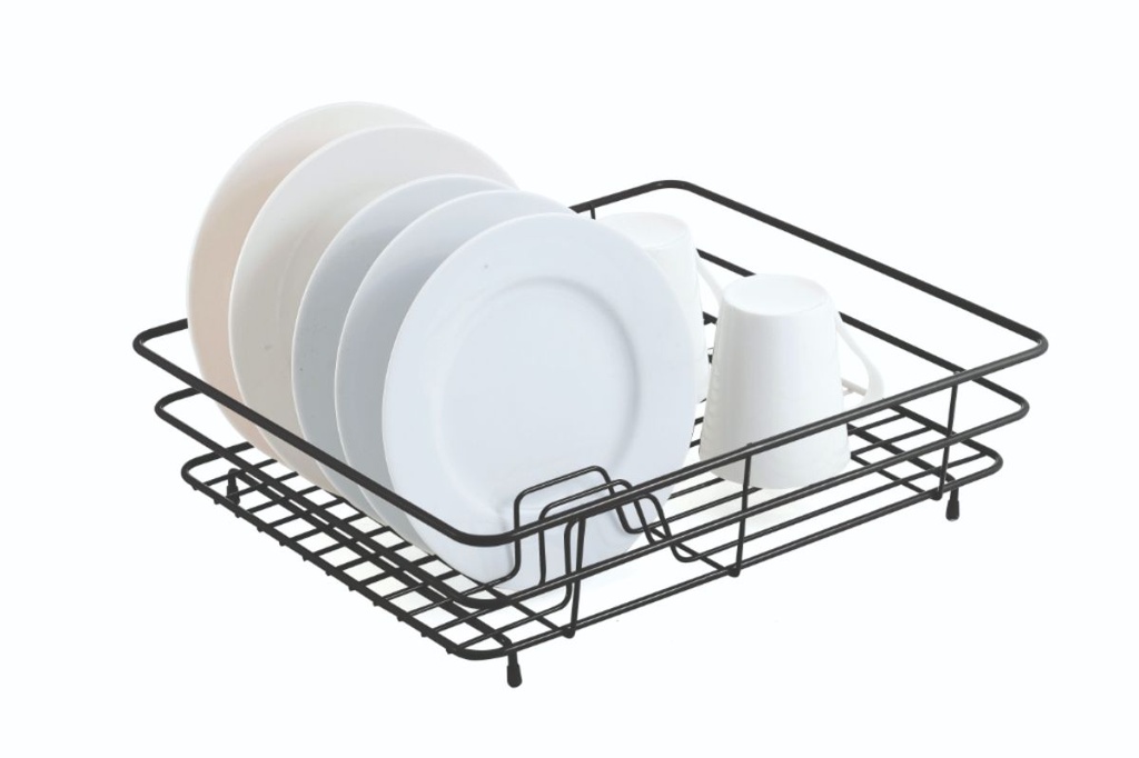 Noma Wire Coated Dish Rack Small - Black