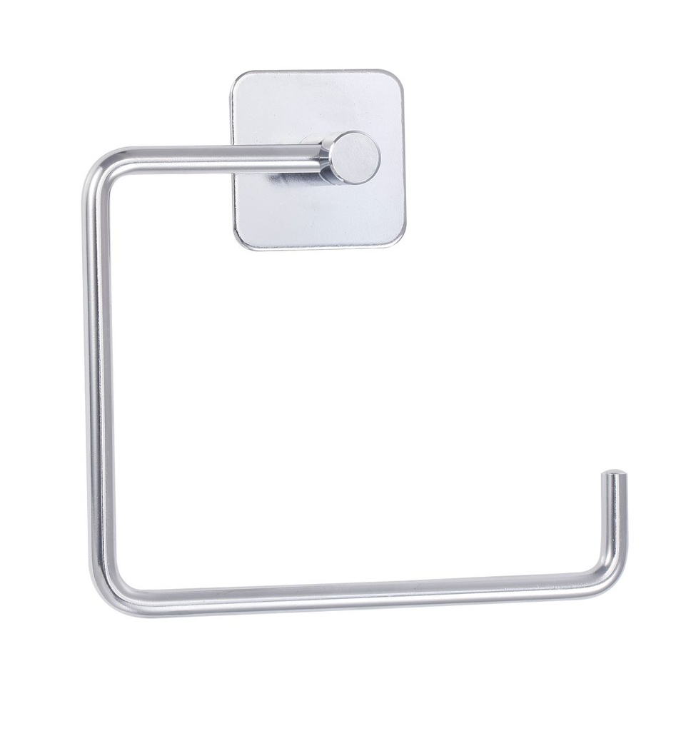 Wall Toilet Paper Holder Chrome - 3M Adhesive + Screw