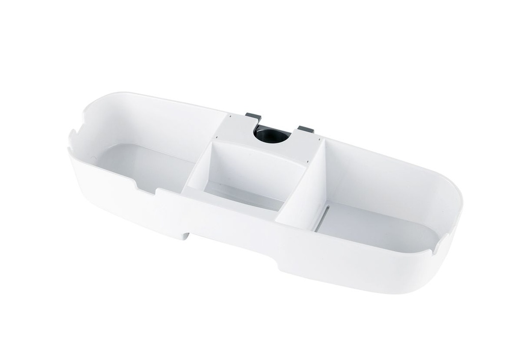 Shower Rail Shelf White
