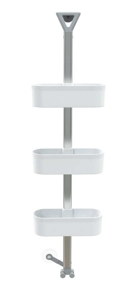 Over Screen Height Adjustable Bath Shelf