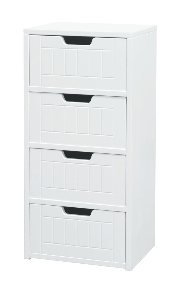 Modena 4 Drawer Cabinet Large Assembled