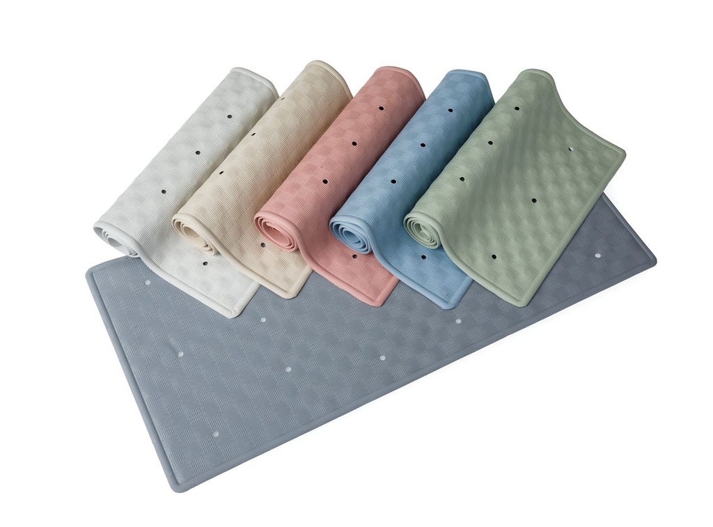 Rubber Bath Mat Cream