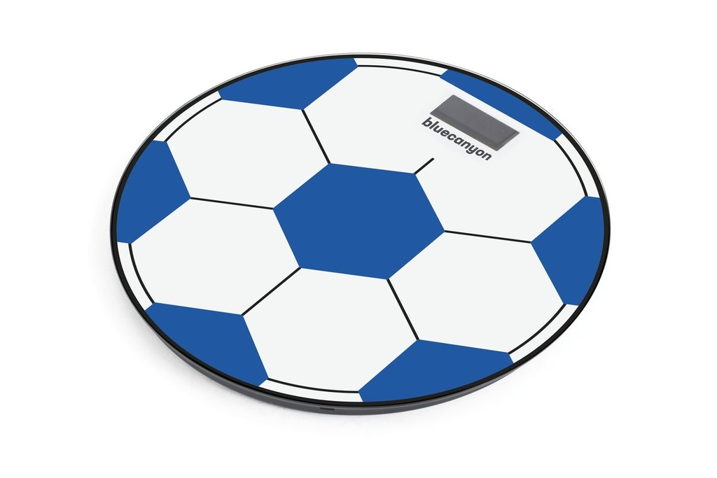 Football Digital Display Bathroom Scale - Blue