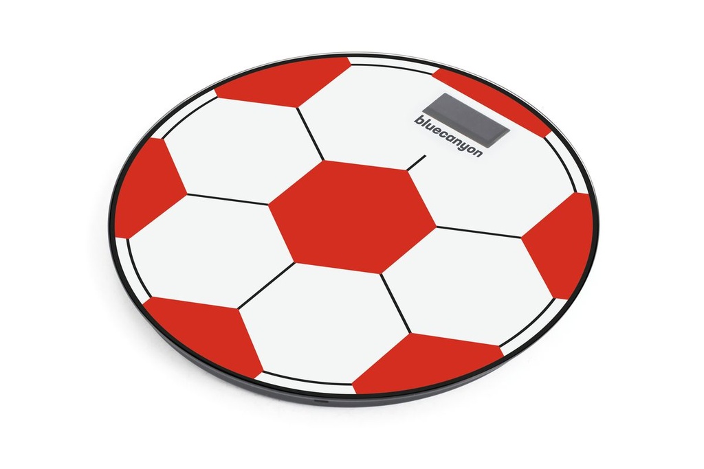 Football Digital Display Bathroom Scale - Red