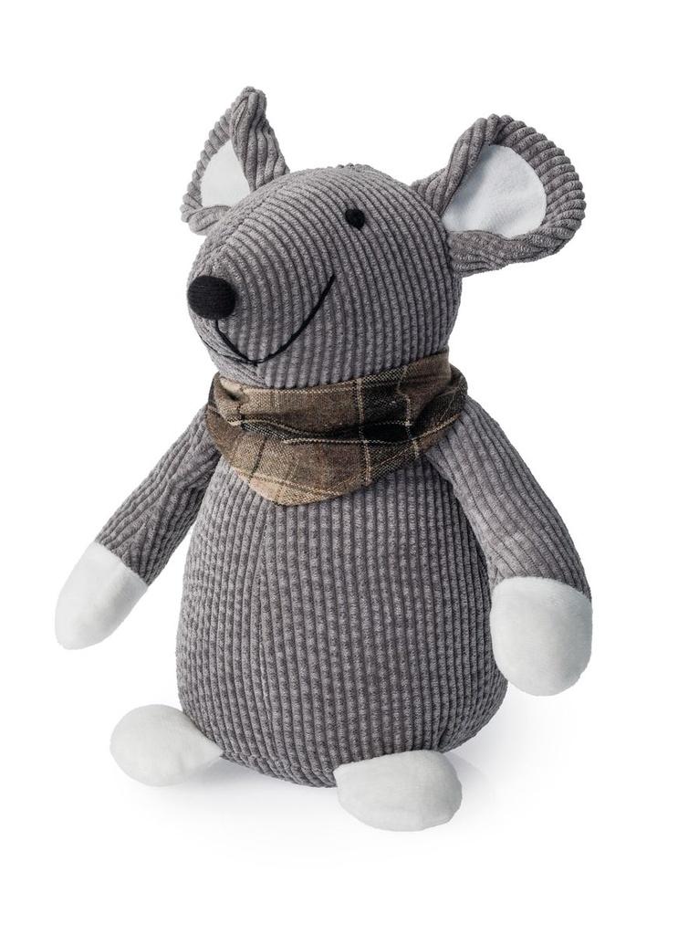 Mouse Door Stop Grey