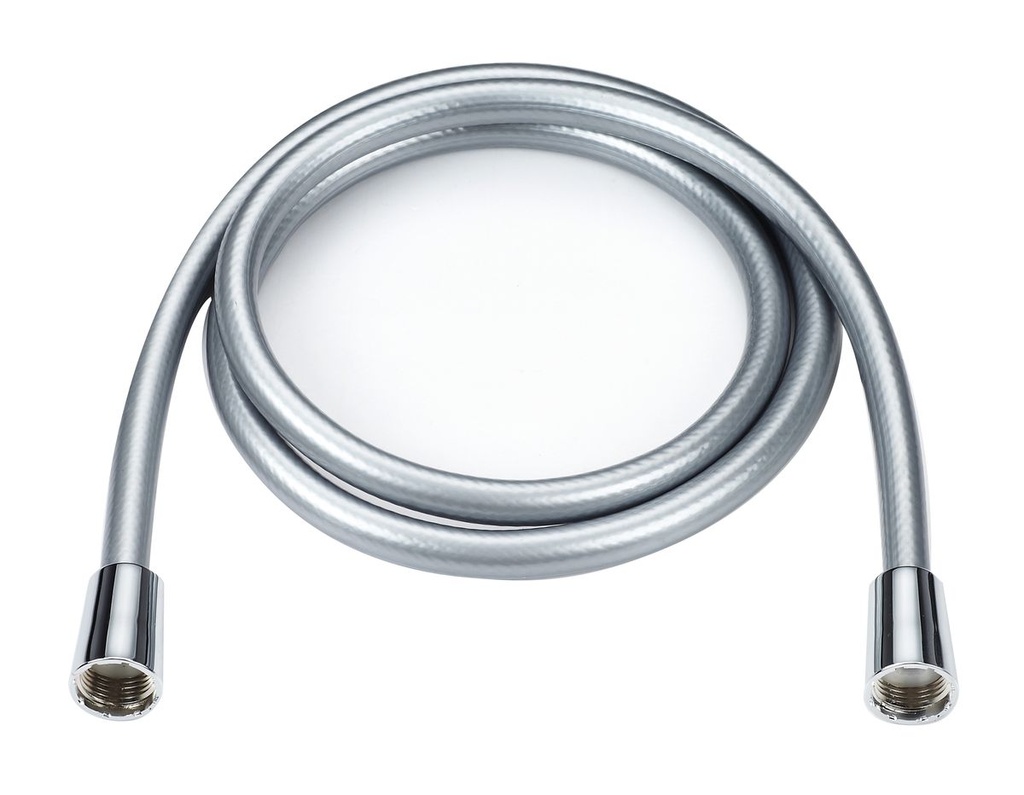 PVC Silver Shower Hose 1.5m