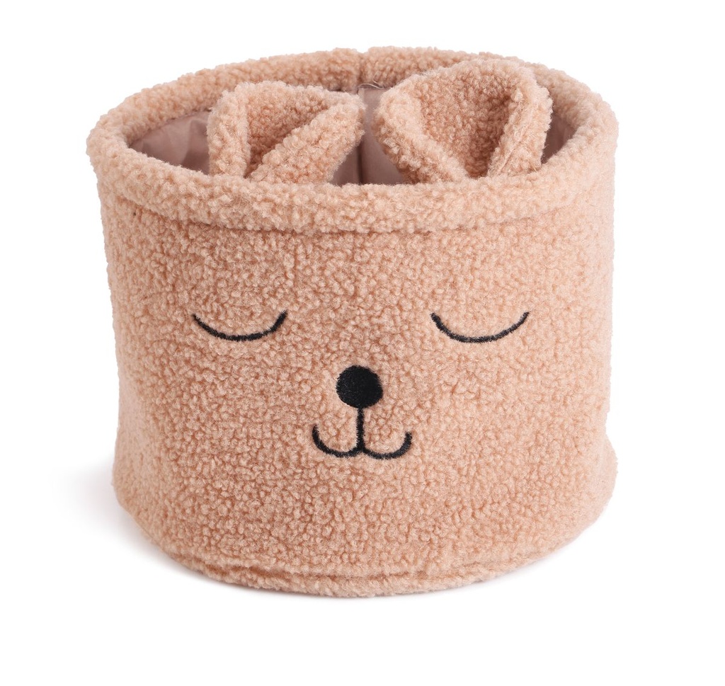 Teddy Storage Basket Brown