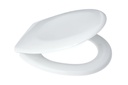 Aston Duroplastic Toilet Seat White - 1.7KG Anti-Bact