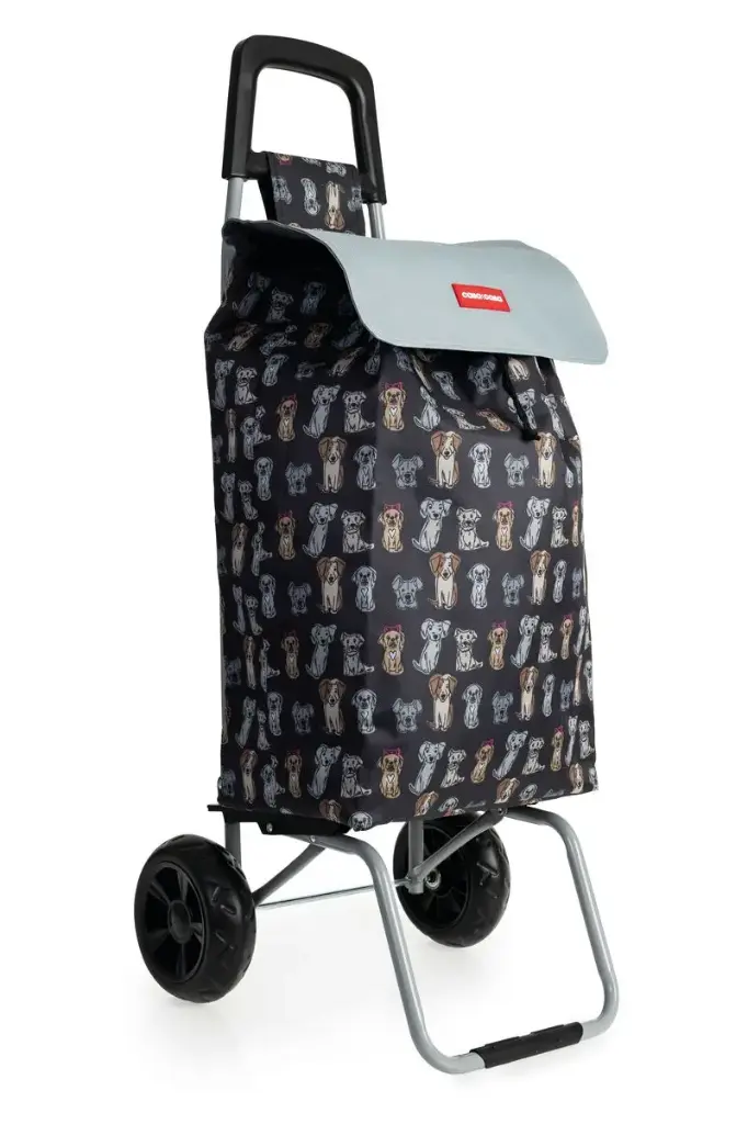 Charlie Dog 2 Wheel Shopping Trolley
