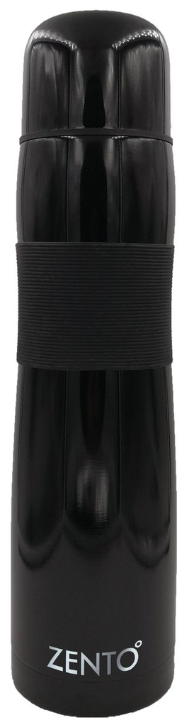 Silicone Grip Flask Black 1000ml**