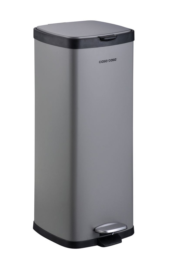 Soho 30L Pedal Bin Matt Grey