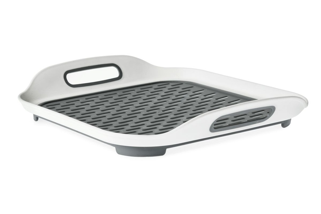 Soft Sink Mat Wh/Gy**