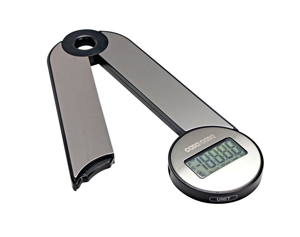 Stainless Steel Folding Kitchen Scale**