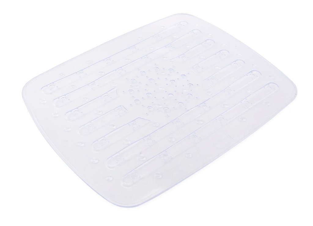 PVC Sink Mat Clear 41x33cm