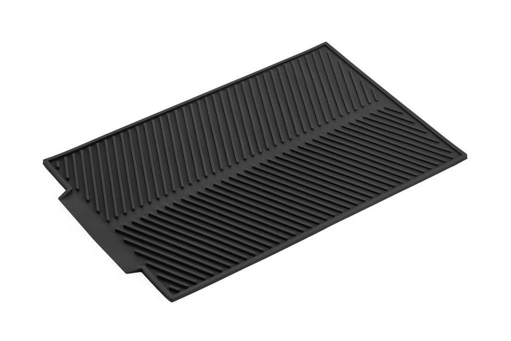 Silicone Drying Mat Black - 39x25cm**