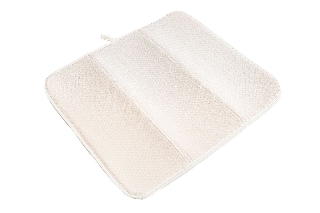 Microfibre Dish Drying Mat - Cream 45x40cm