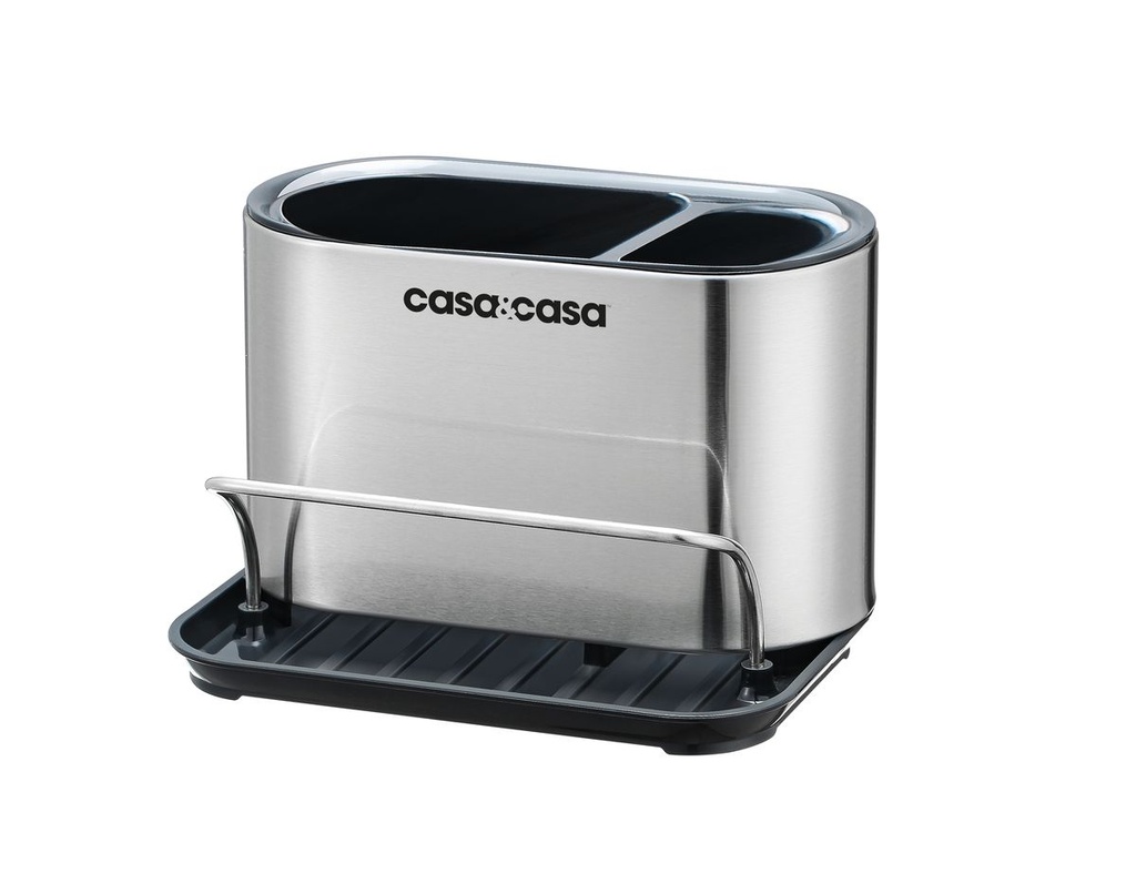 Classico Stainless Steel Sink Organiser with Tray.  Fingerprint Proof