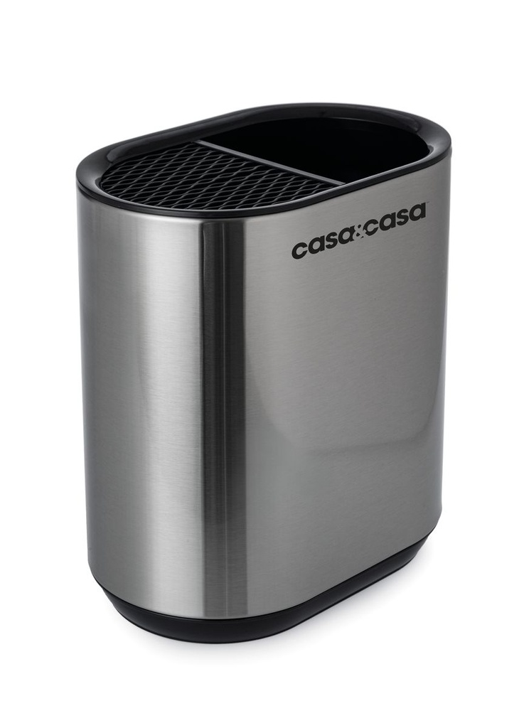 Classico Stainless Steel Knife & Gadget Holder.  Fingerprint Proof