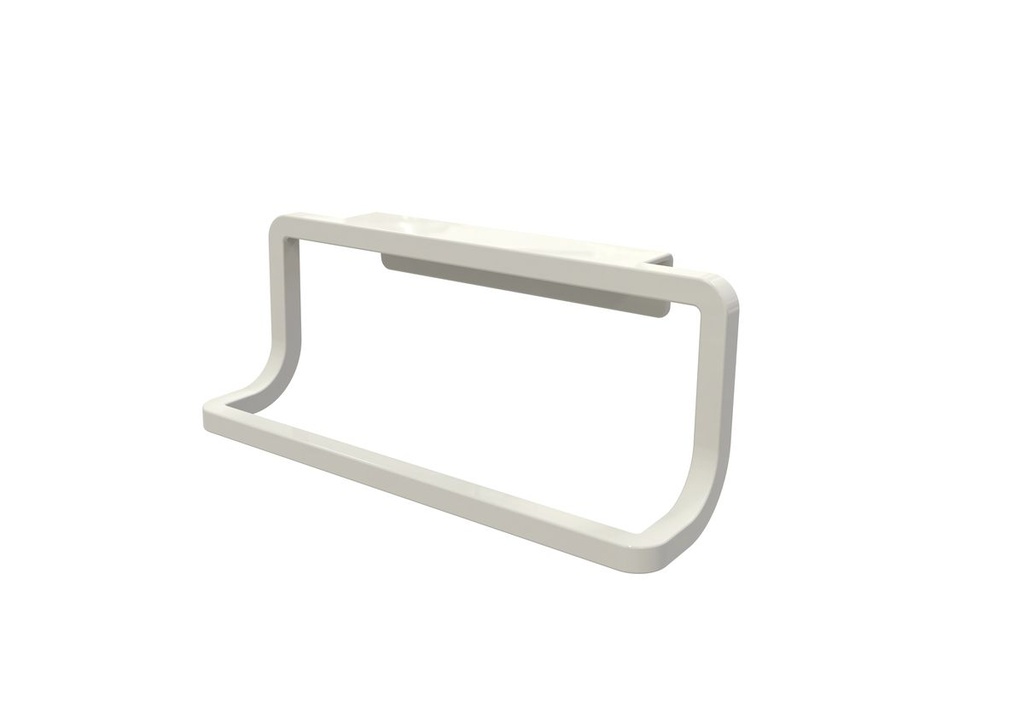 Over Cabinet Towel Rack White