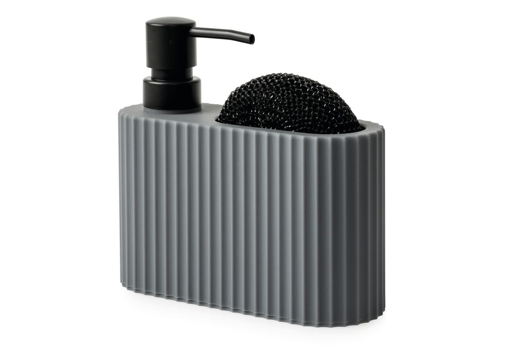 Berkeley Soap Dispenser & Holder Grey