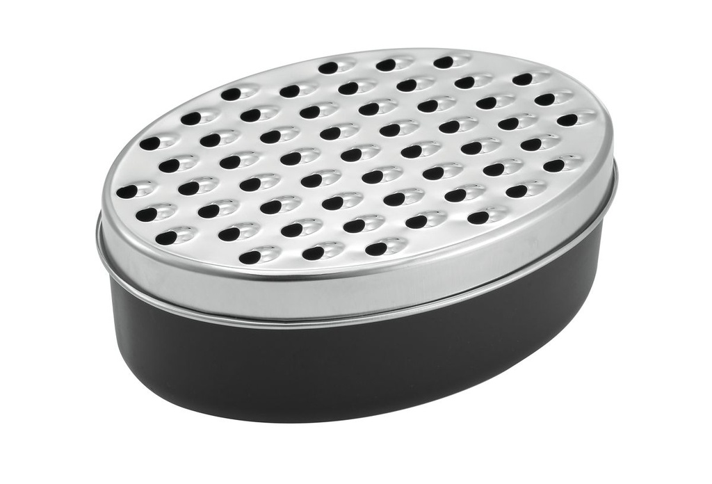 Grater with Storage Box Black