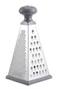 Grater 4 Side 9" Grey