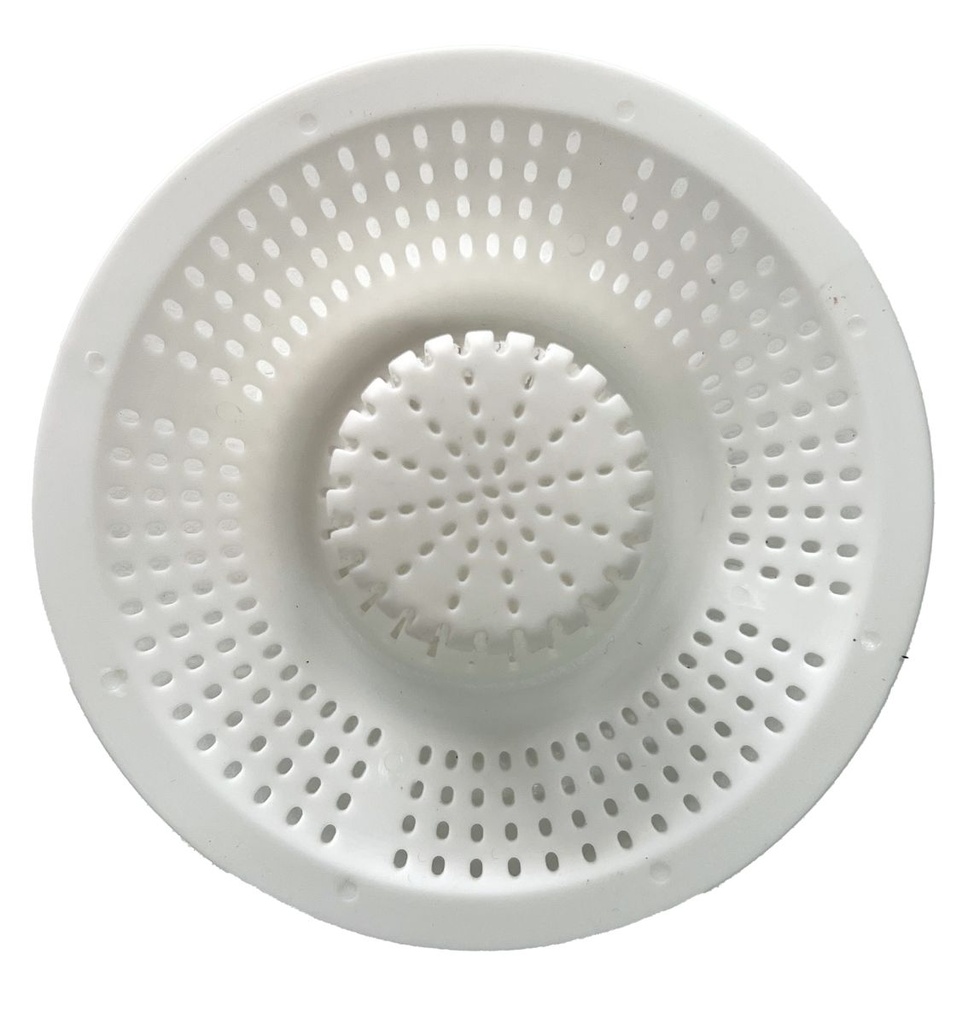 Sink Strainer Plastic - White**