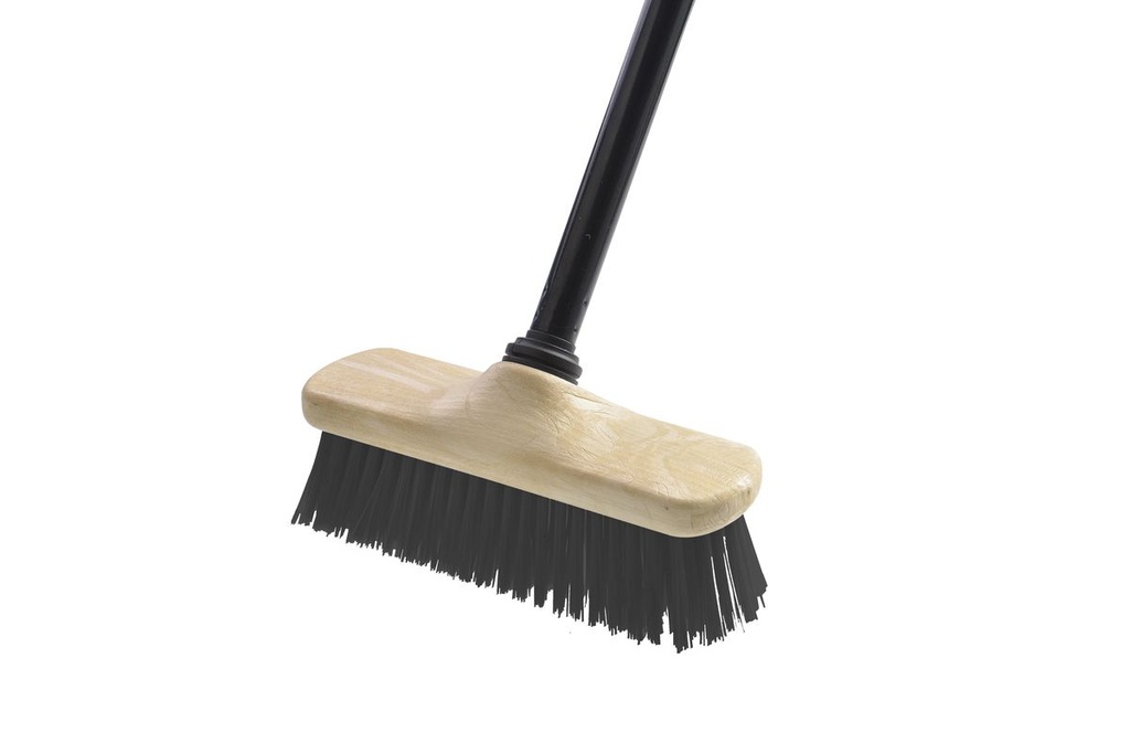 Stiff Sweeping Brush & Handle