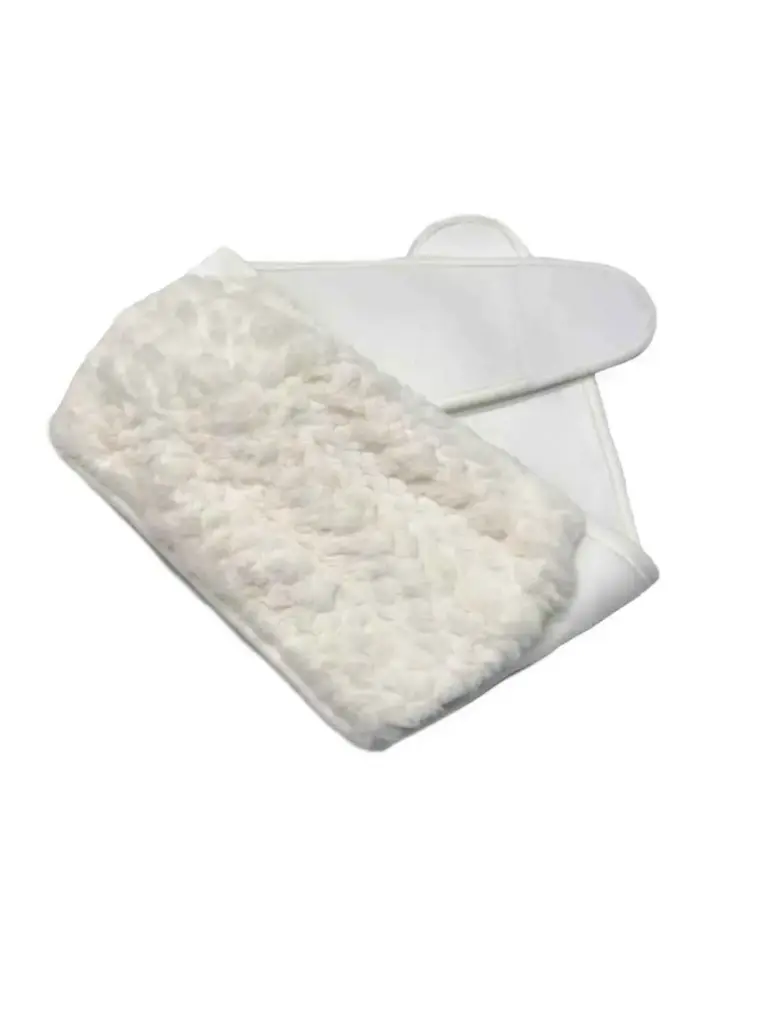 1L Hot Water Bottle with Belt - Cream
