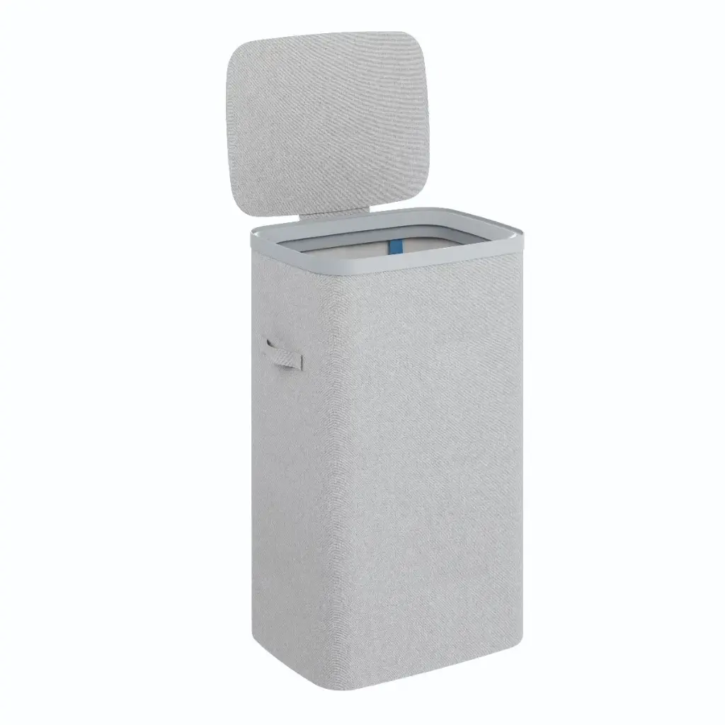 Single Laundry Basket - Grey