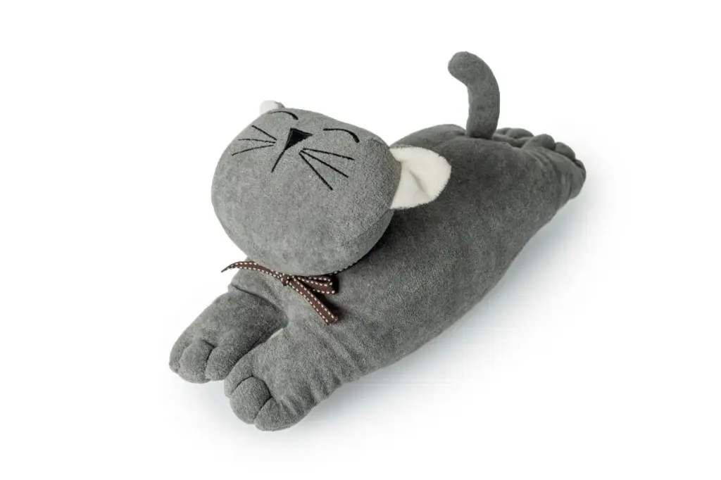 Coco Cat Door Stop - Grey
