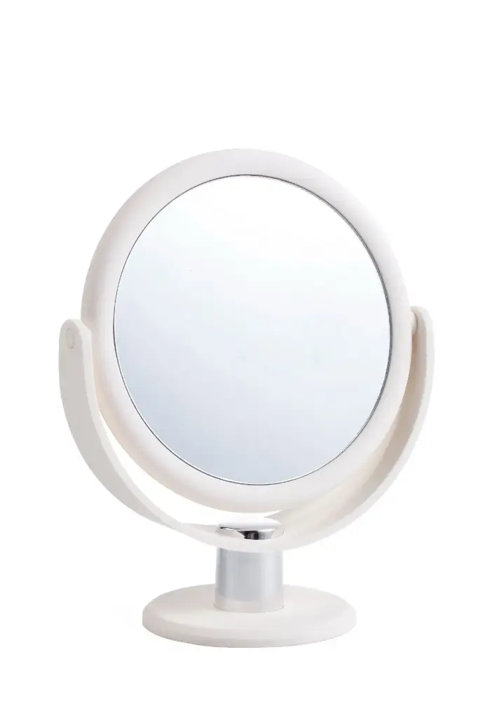Vista Soft Touch Makeup Mirror 1X/10X - Almond