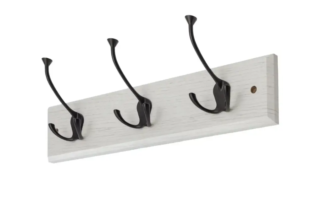 Girona White MDF 3 Wall Hook