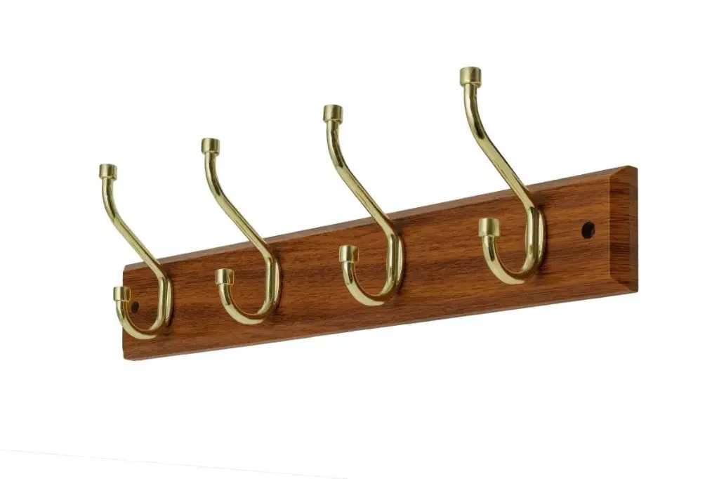 Lyon Teak MDF 4 Wall Hook