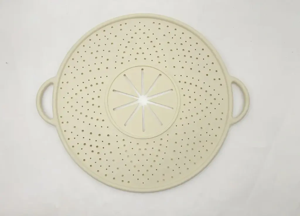 Silicon Splatter Screen 31cm - Almond