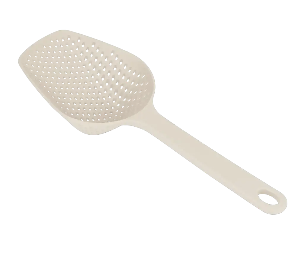 Scoop Strainer - Almond