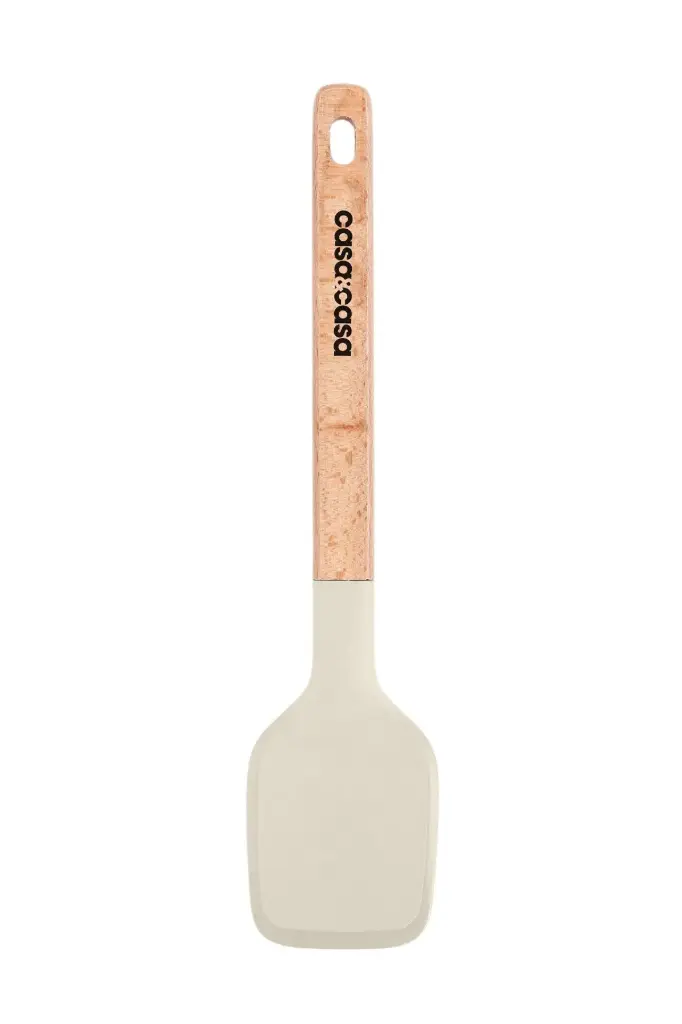 Beech Wood Spatula - Almond