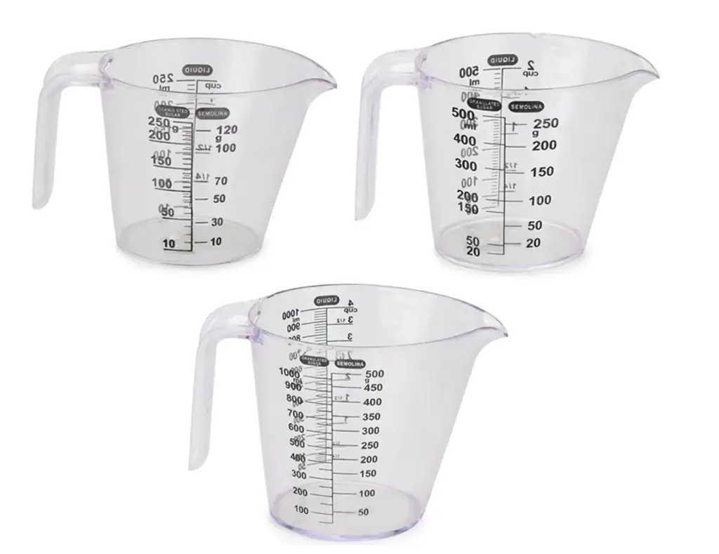 Set 3 Measuring Jugs